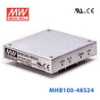 Mean Well MHB100-48S24 DC-DC Converter - 100W - 36~75V in 24V out 4.17A - MHB100-48S24 - powersupplymall.com