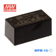 Mean Well MPM - 15 - 12 Power Supply 15W 12V - MPM - 15 - 12 - powersupplymall.com