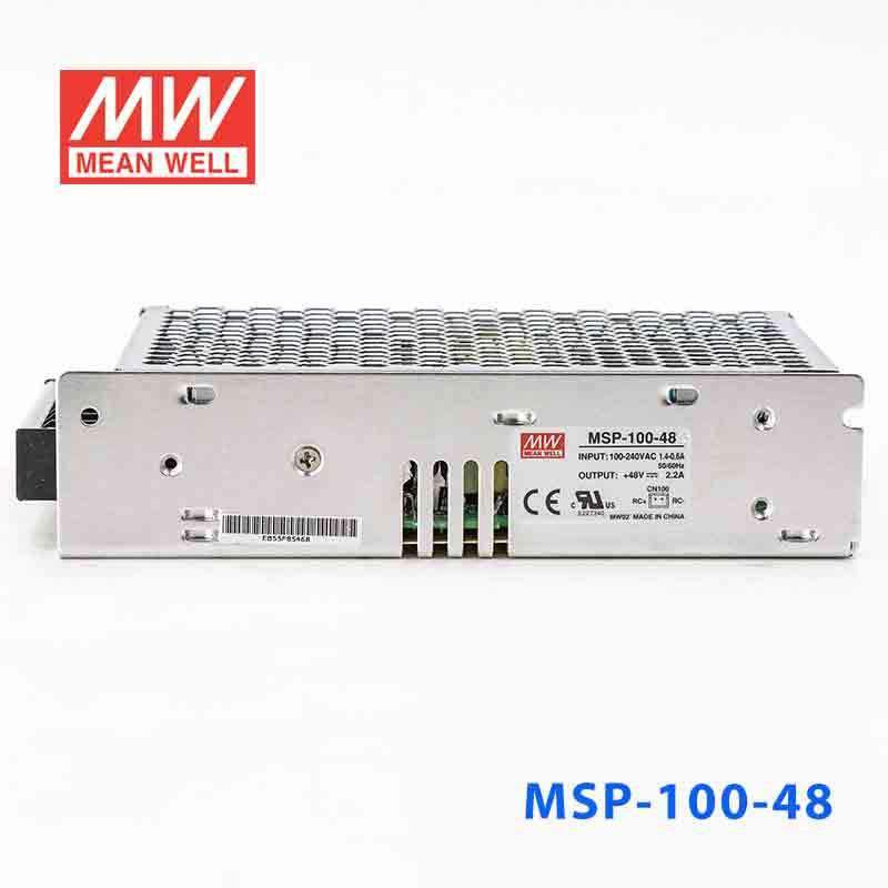 Mean Well MSP - 100 - 48 Power Supply 105.6W 48V - MSP - 100 - 48 - powersupplymall.com