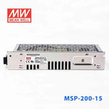 Mean Well MSP - 200 - 15 Power Supply 201W 15V - MSP - 200 - 15 - powersupplymall.com