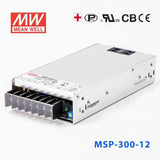 Mean Well MSP - 300 - 12 Power Supply 324W 12V - MSP - 300 - 12 - powersupplymall.com