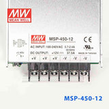 Mean Well MSP - 450 - 12 Power Supply 450W 12V - MSP - 450 - 12 - powersupplymall.com