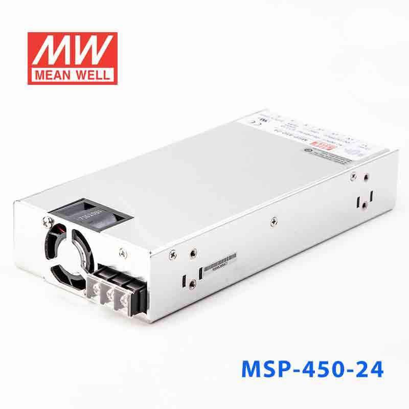 Mean Well MSP - 450 - 24 Power Supply 451.2W 24V - MSP - 450 - 24 - powersupplymall.com