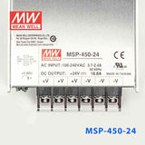 Mean Well MSP - 450 - 24 Power Supply 451.2W 24V - MSP - 450 - 24 - powersupplymall.com