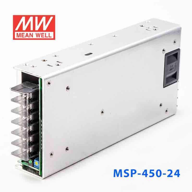 Mean Well MSP - 450 - 24 Power Supply 451.2W 24V - MSP - 450 - 24 - powersupplymall.com