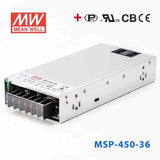 Mean Well MSP - 450 - 36 Power Supply 450W 36V - MSP - 450 - 36 - powersupplymall.com