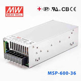 Mean Well MSP Series Power Supply 36V(100~600W) -  - powersupplymall.com