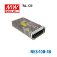 Mean Well NES - 100 - 48 NE Series Switching Power Supply - NES-100-48 - powersupplymall.com