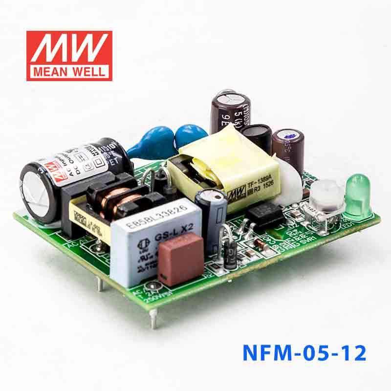 Mean Well NFM - 05 - 12 Power Supply 5W 12V - NFM - 05 - 12 - powersupplymall.com