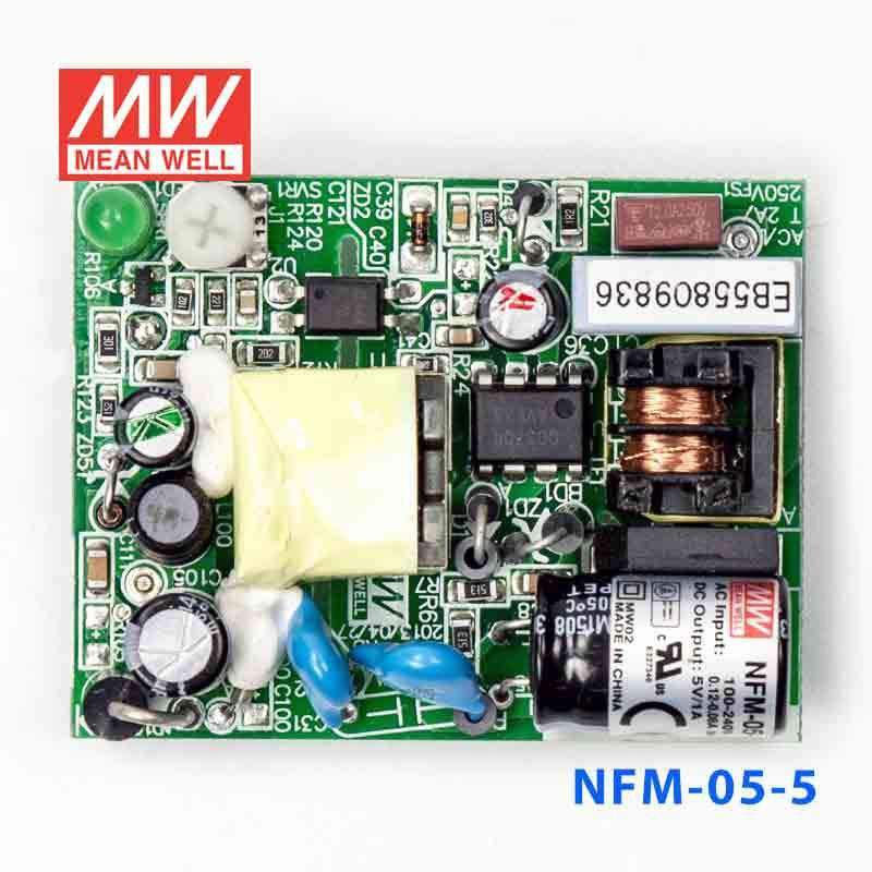 Mean Well NFM - 05 - 5 Power Supply 5W 5V - NFM - 05 - 5 - powersupplymall.com