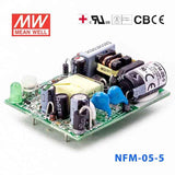 Mean Well NFM - 05 - 5 Power Supply 5W 5V - NFM - 05 - 5 - powersupplymall.com