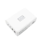 Mean Well NGE100U 100W 4-Port USB GaN Fast Charger 3A - NGE100U - powersupplymall.com