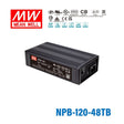 Mean Well NPB - 120 - 48TB Battery Charger 120W 48V Terminal Block - NPB-120-48TB - powersupplymall.com