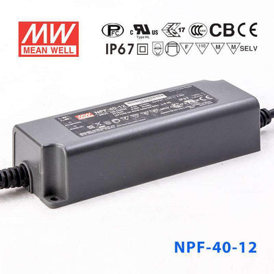 Mean Well NPF Series LED Power Supply 12V  (40~200W)
