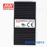 Mean Well NSD10-12D15 DC-DC Converter - 9.9W - 9.8~36V in ±15V out 333mA - NSD10-12D15 - powersupplymall.com