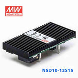 Mean Well NSD10-12S15 DC-DC Converter - 10.05W - 9.8~36V in 15V out 670mA - NSD10-12S15 - powersupplymall.com