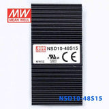 Mean Well NSD10-48S15 DC-DC Converter - 10.05W - 22~72V in 15V out 670mA - NSD10-48S15 - powersupplymall.com