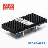 Mean Well NSD10-48S3 DC-DC Converter - 8.25W - 22~72V in 3.3V out 2.5A - NSD10-48S3 - powersupplymall.com