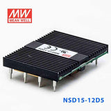 Mean Well NSD15-12D5 DC-DC Converter - 15W - 9.4~36V in ±5V out 1.5A - NSD15-12D5 - powersupplymall.com
