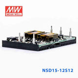 Mean Well NSD15-12S12 DC-DC Converter - 15W - 9.4~36V in 12V out 1.25A - NSD15-12S12 - powersupplymall.com