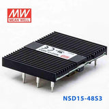 Mean Well NSD15-48S3 DC-DC Converter - 12.375W - 18~72V in 3.3V out 3.75A - NSD15-48S3 - powersupplymall.com