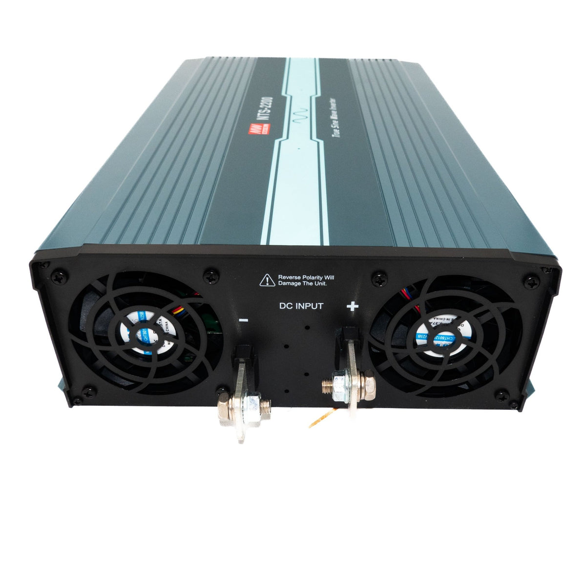 Mean Well NTS-2200-124US True Sine Wave DC-AC Inverter 2200W 110V out 24V in with US Socket - NTS-2200-124US - powersupplymall.com