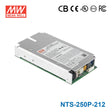 Mean Well NTS-250P-212 True Sine Wave DC-AC Inverter 250W 230V out 12V in - NTS-250P-212 - powersupplymall.com