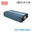 Mean Well NTU - 1200 - 124US True Sine Wave DC - AC Inverter 1200W 110V out 24V in with US Socket - NTU-1200-124US - powersupplymall.com