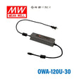 Mean Well OWA-120U-30 Power Supply Moistureproof 120W 30V 4A - OWA-120U-30 - powersupplymall.com