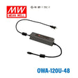 Mean Well OWA-120U-48 Power Supply Moistureproof 120W 48V 2.5A - OWA-120U-48 - powersupplymall.com