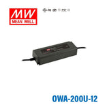 Mean Well OWA-200U-12 Power Supply Moistureproof 180W 12V 15A - OWA-200U-12 - powersupplymall.com