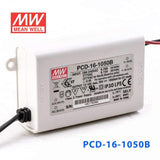 Mean Well PCD - 16 - 1050B Power Supply 16W 1050mA - PCD-16-1050B - powersupplymall.com