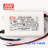 Mean Well PCD - 16 - 1400B Power Supply 16W 1400mA - PCD-16-1400B - powersupplymall.com