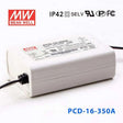 Mean Well PCD-16-350A Power Supply 16W 350mA - PCD-16-350A - powersupplymall.com