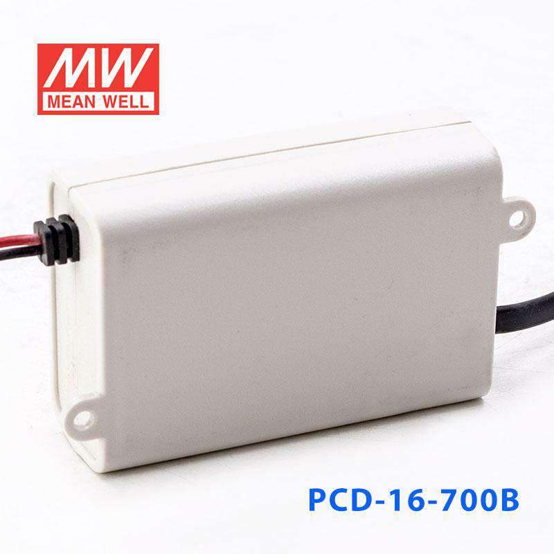 Mean Well PCD-16-700B Power Supply 16W 700mA - PCD-16-700B - powersupplymall.com