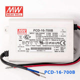 Mean Well PCD-16-700B Power Supply 16W 700mA - PCD-16-700B - powersupplymall.com