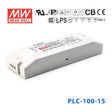 Mean Well PLC-100-15 Power Supply 100W 15V - PFC 5A - PLC-100-15 - powersupplymall.com