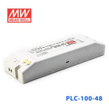 Mean Well PLC-100-48 Power Supply 100W 48V - PFC 2A - PLC-100-48 - powersupplymall.com