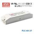 Mean Well PLC-60-27 Power Supply 60W 27V - PFC 2.3A - PLC-60-27 - powersupplymall.com