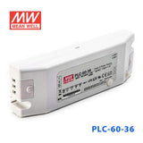 Mean Well PLC-60-36 Power Supply 60W 36V - PFC 1.7A - PLC-60-36 - powersupplymall.com