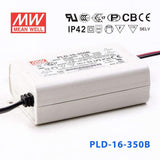 Mean Well PLD - 16 - 350B Power Supply 16W 350mA - PLD-16-350B - powersupplymall.com