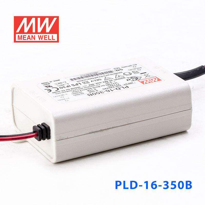 Mean Well PLD - 16 - 350B Power Supply 16W 350mA - PLD-16-350B - powersupplymall.com