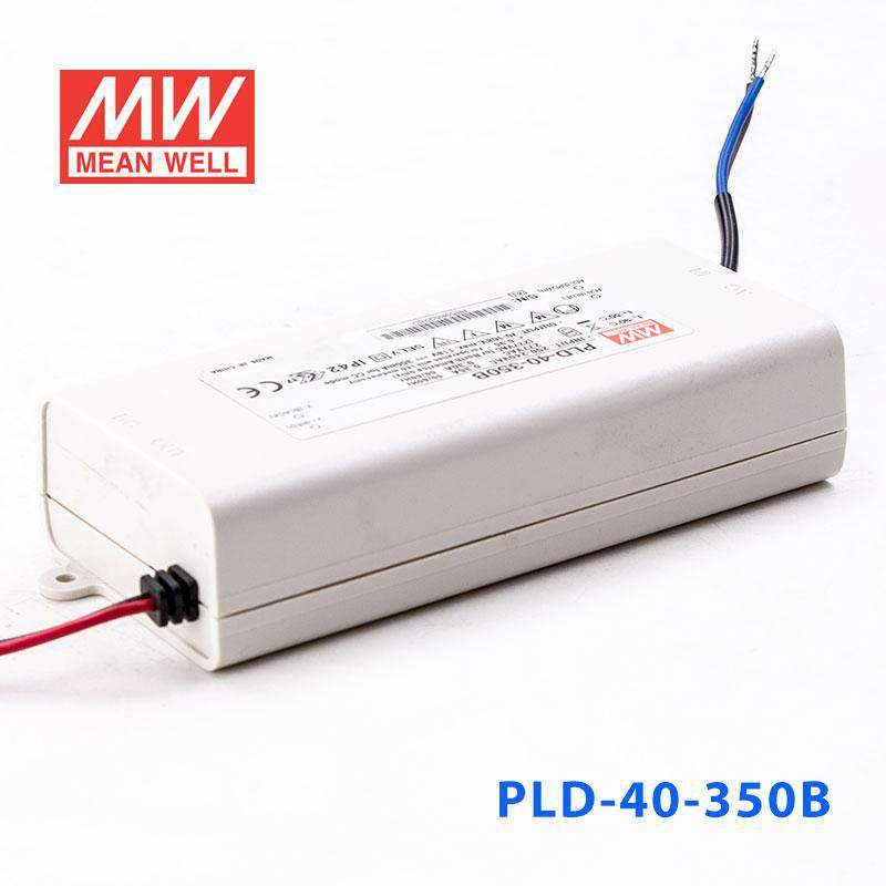 Mean Well PLD - 40 - 350B Power Supply 40W 350mA - PLD-40-350B - powersupplymall.com