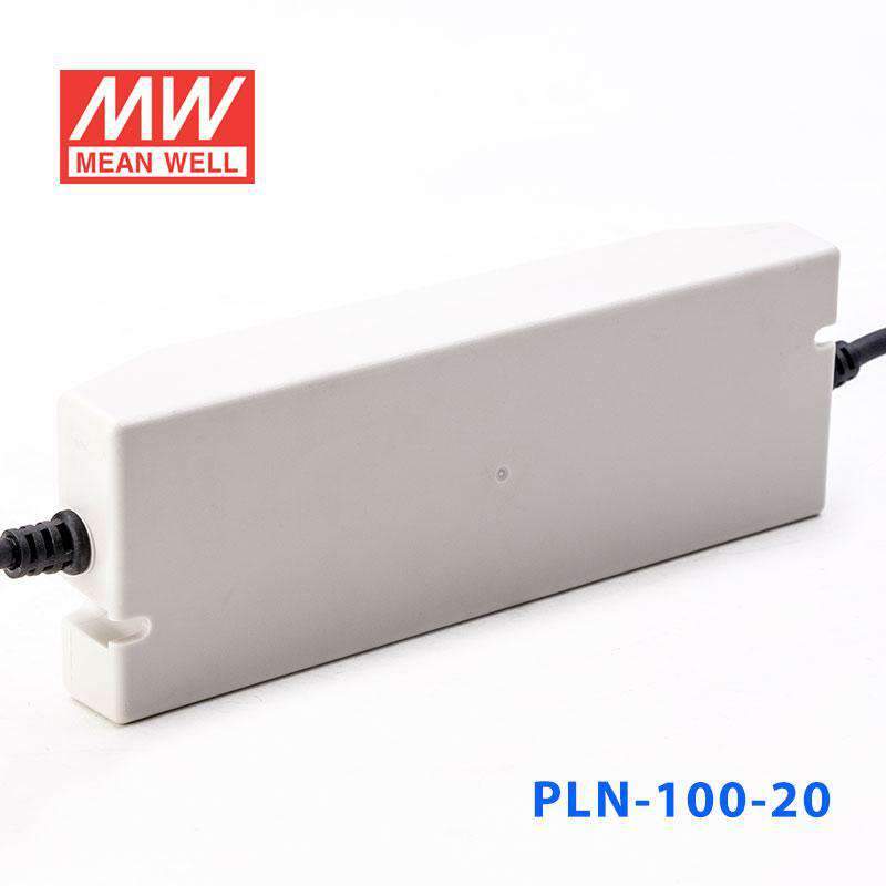Mean Well PLN-100-20 Power Supply 100W 20V - IP64 4.8A - PLN-100-20 - powersupplymall.com