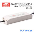 Mean Well PLN - 100 - 24 Power Supply 100W 24V - IP64 - PLN - 100 - 24 - powersupplymall.com