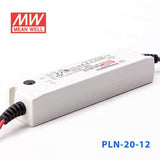 Mean Well PLN - 20 - 12 Power Supply 20W 12V - IP64 - PLN - 20 - 12 - powersupplymall.com