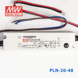Mean Well PLN-20-48 Power Supply 20W 48V - IP64 420mA - PLN-20-48 - powersupplymall.com