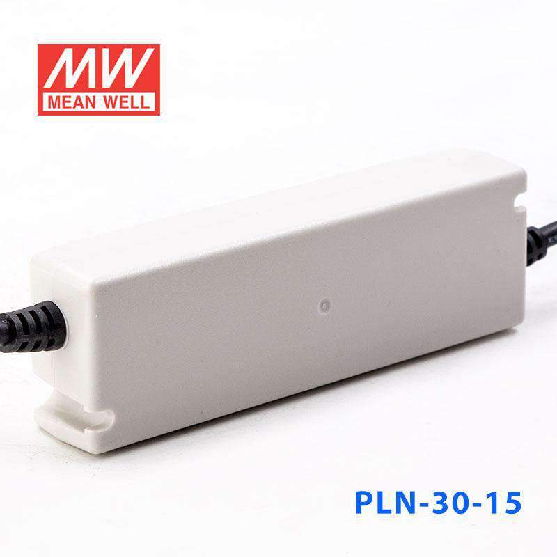 Mean Well PLN-30-15 Power Supply 30W 15V - IP64 2A - PLN-30-15 - powersupplymall.com