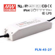 Mean Well PLN-45-27 Power Supply 45W 27V - IP64 1.7A - PLN-45-27 - powersupplymall.com