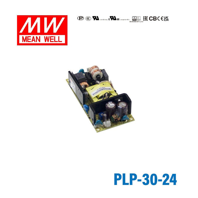 Mean Well PLP - 30 - 24 Single Output LED Driver 30W - PLP-30-24 - powersupplymall.com
